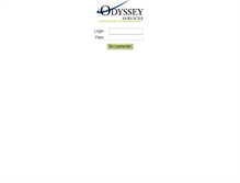 Tablet Screenshot of mobile.odyssey-services.fr